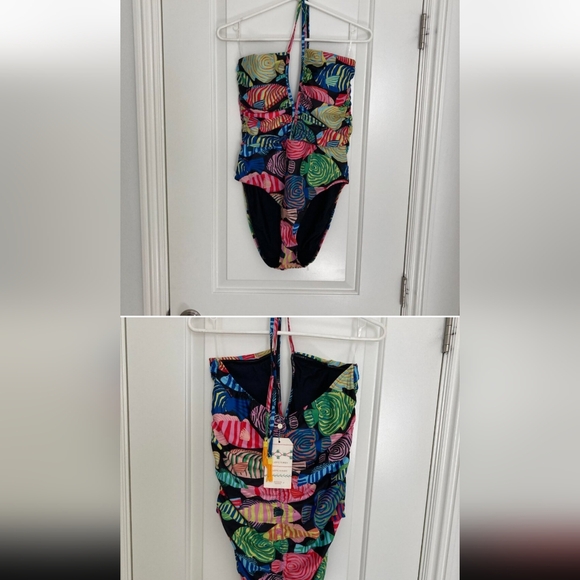 Farm Rio Fish Swimsuit - Picture 4 of 6